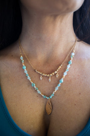 Tearing Up - Layered Necklace